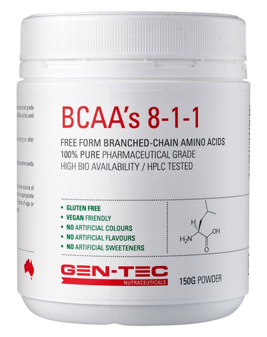 BCAA's 8-1-1 by Gen-Tec Nutrition